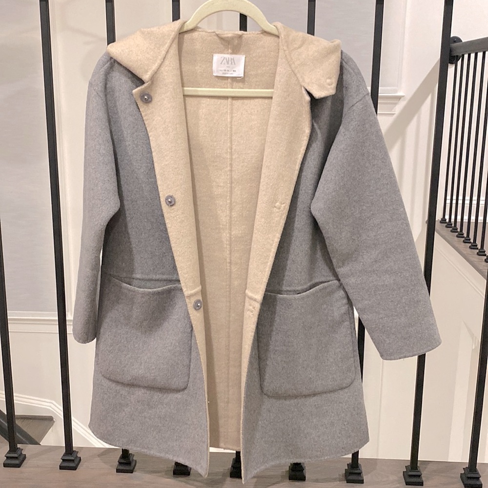 Chic oversized girls fall/winter coat size 13-14